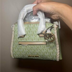 Michael Kors Mint Green Mini Bag